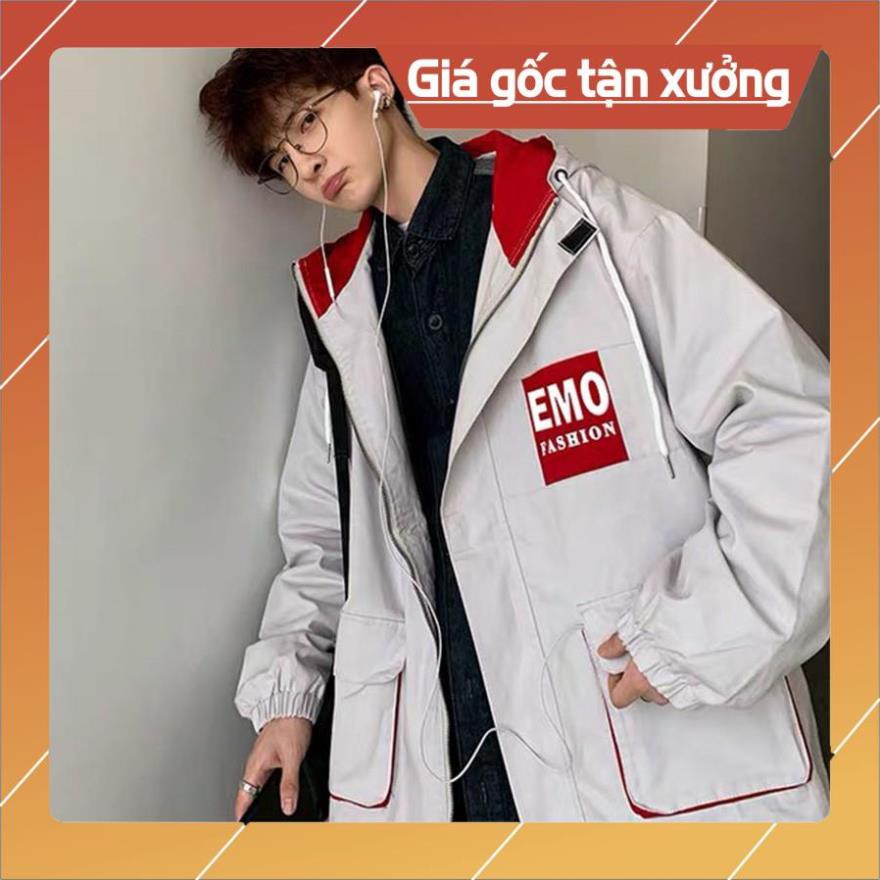 [S01] Áo khoác kaki 2 lớp EMO siêu chất thời trang-A515 | BigBuy360 - bigbuy360.vn