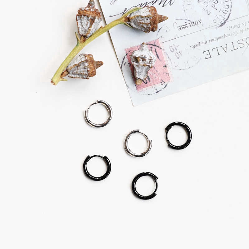 Bông Tai Tròn Thiết Kế Đơn Giản Thời Trang Cho Nữ