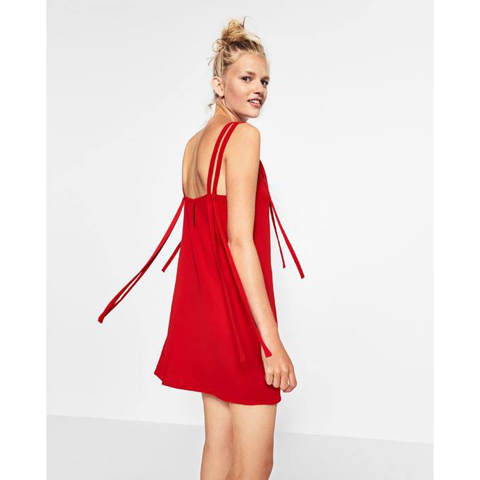 Váy Zara 2 dây xoè