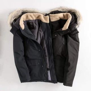 Áo parka nam xuất dư
