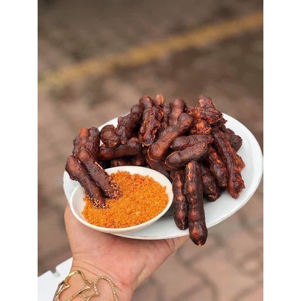 💁ME LÀO TƯƠI NGUYÊN TRÁI CHẤM MUỐI TÔM