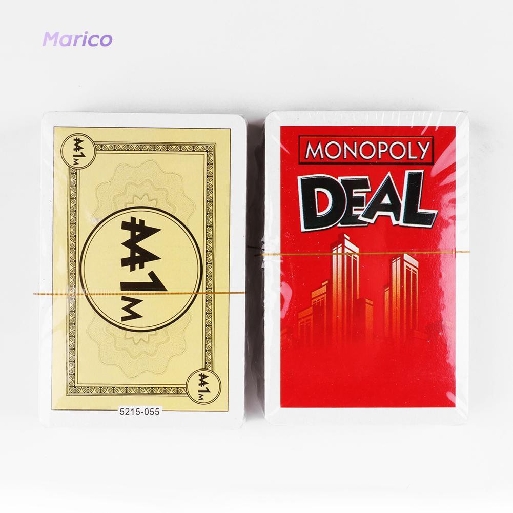 Bộ 1 Hộp Thẻ Bài Monopoly Deal Ma-1 Vui Nhộn Cho Người Lớn