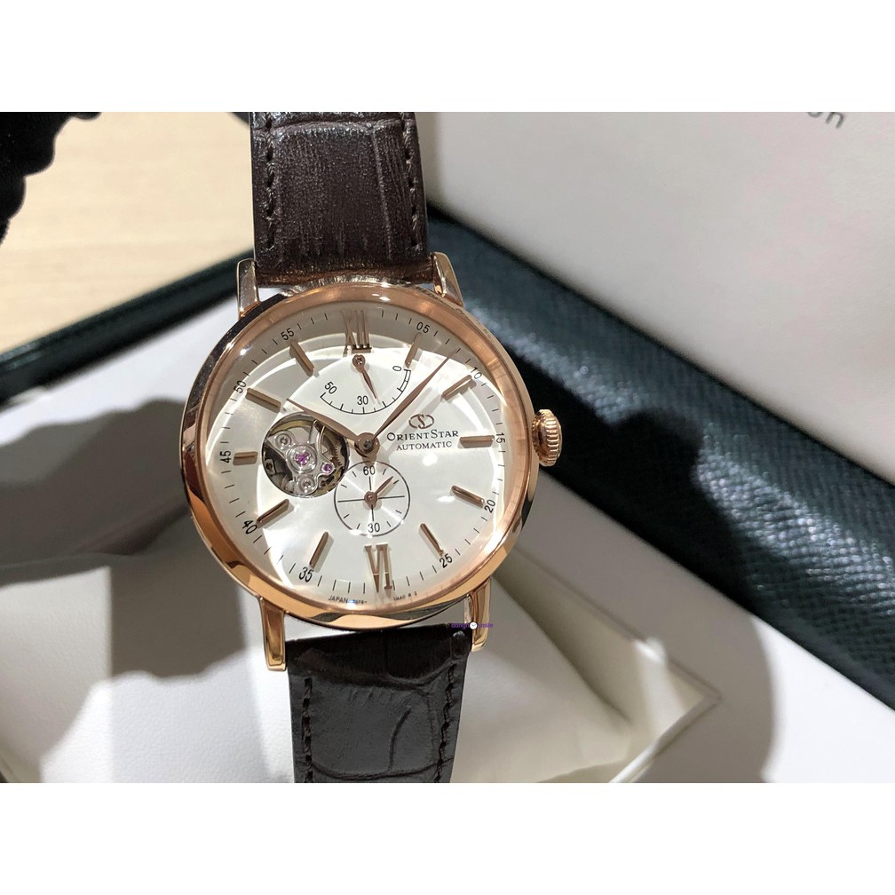 Đồng hồ nam Orient Star classic automatic power reserve RE-AV0001S00B