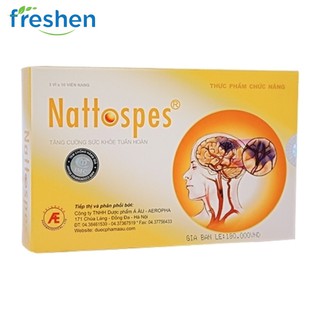 Viên uống Nattospes Mua 6 hộp tặng 1 Hộp