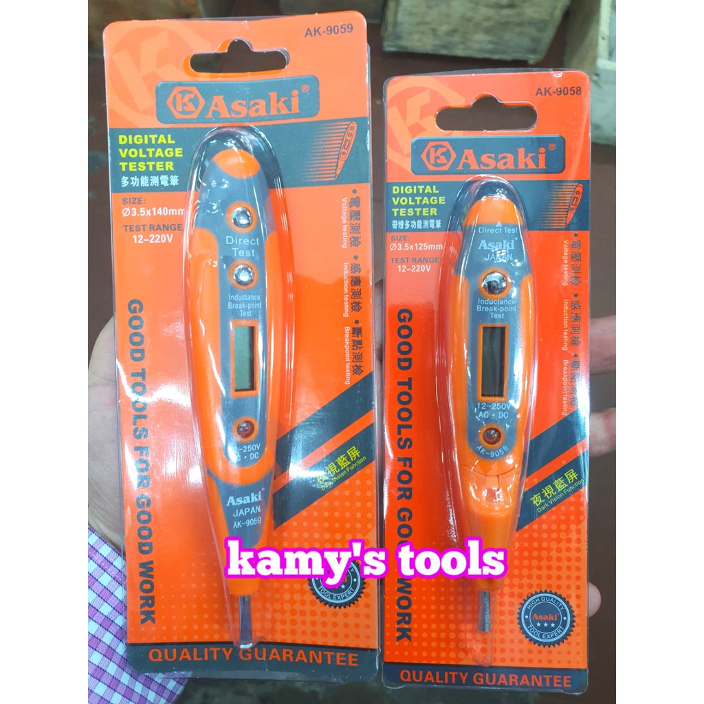 Bút thử điện cao cấp hiển thị số AK-9059 và AK-9058