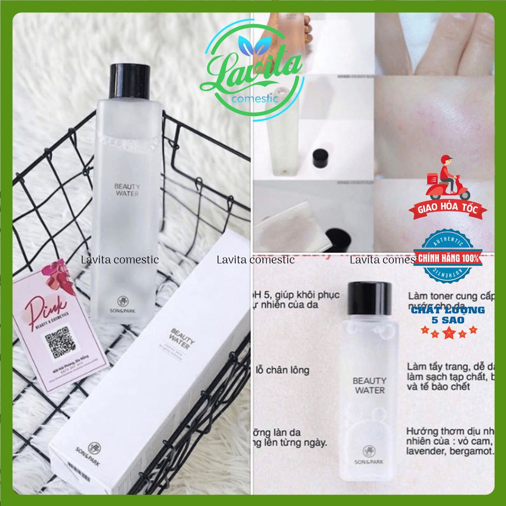 Nước làm đẹp da Son & Park Beauty Water 340ml