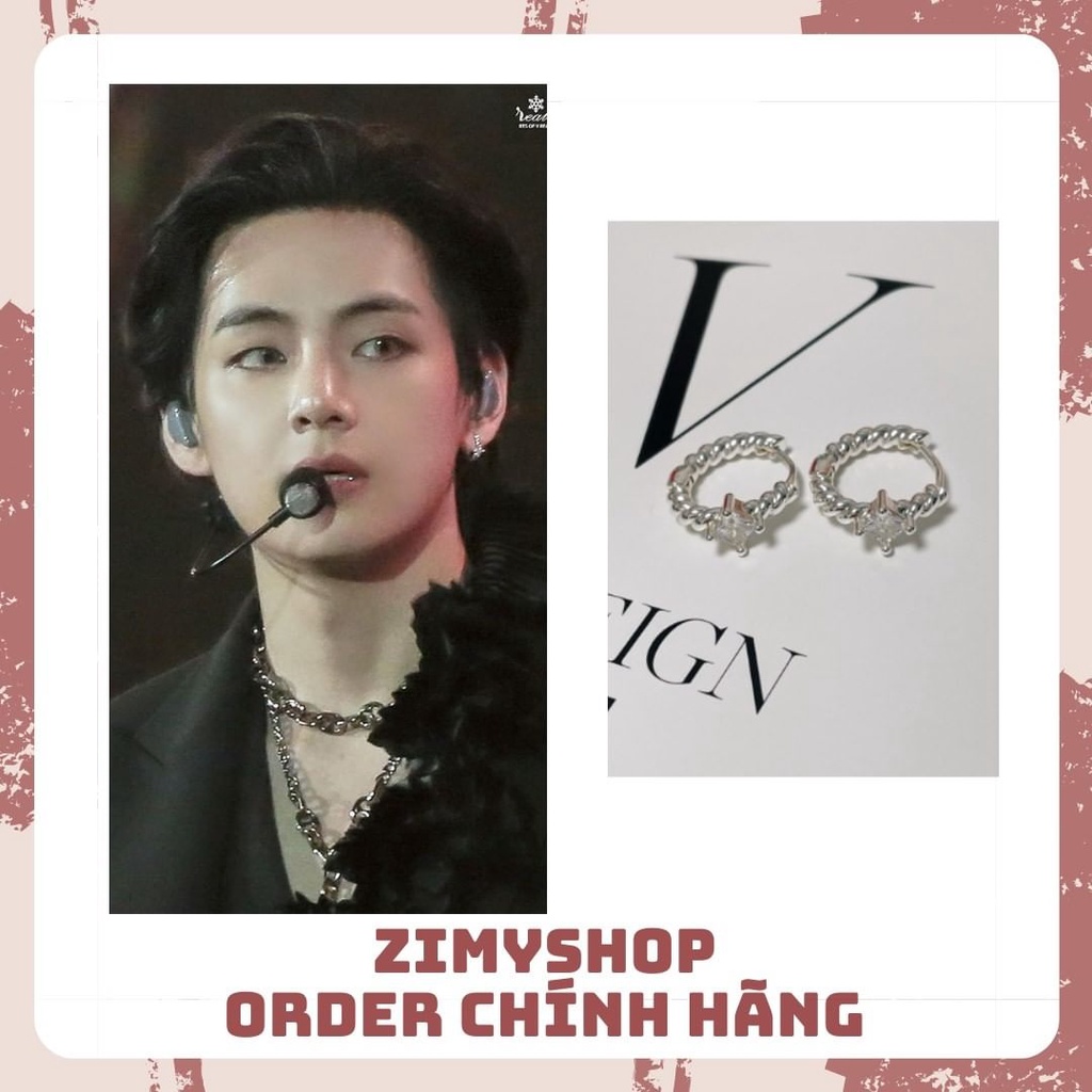 CHÍNH HÃNG KHUYÊN TAI MOMENTO JUSTLOVER V BTS