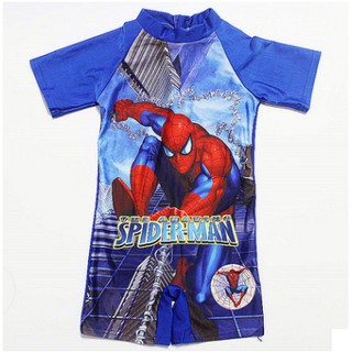áo bơi liền quần siêu nhân spiderman