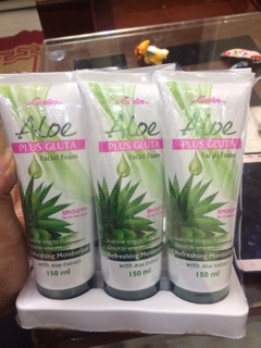 Sữa Rửa Mặt Tinh Chất Nha Đam Alone Plus GLuta