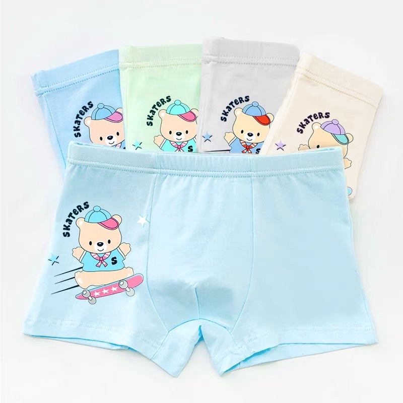 quần lót đùi bé trai ,quần sịp đùi bé trai vải cotton 100%