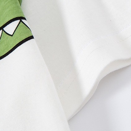 soffny Áo Thun Cotton Tay Ngắn In Họa Tiết Hoạt Hình Thời Trang Mùa Hè Cho Bé