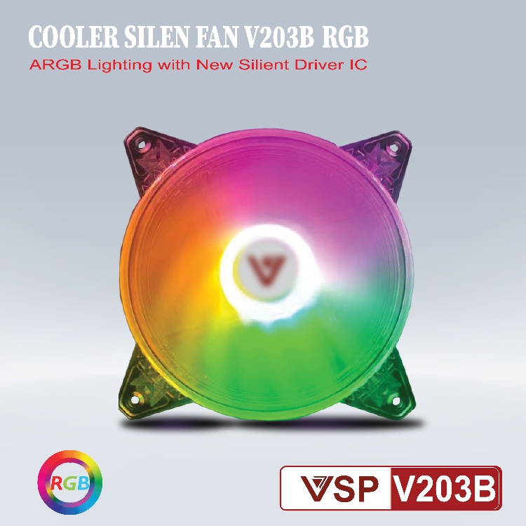 Fan Case VSP -12cm- LED 33 Bóng