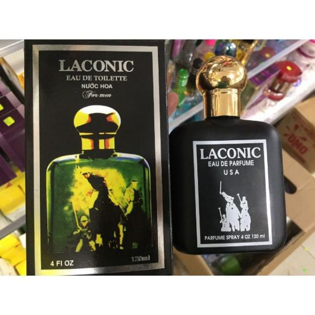 NƯỚC HOA LACONIC ĐEN 120ML