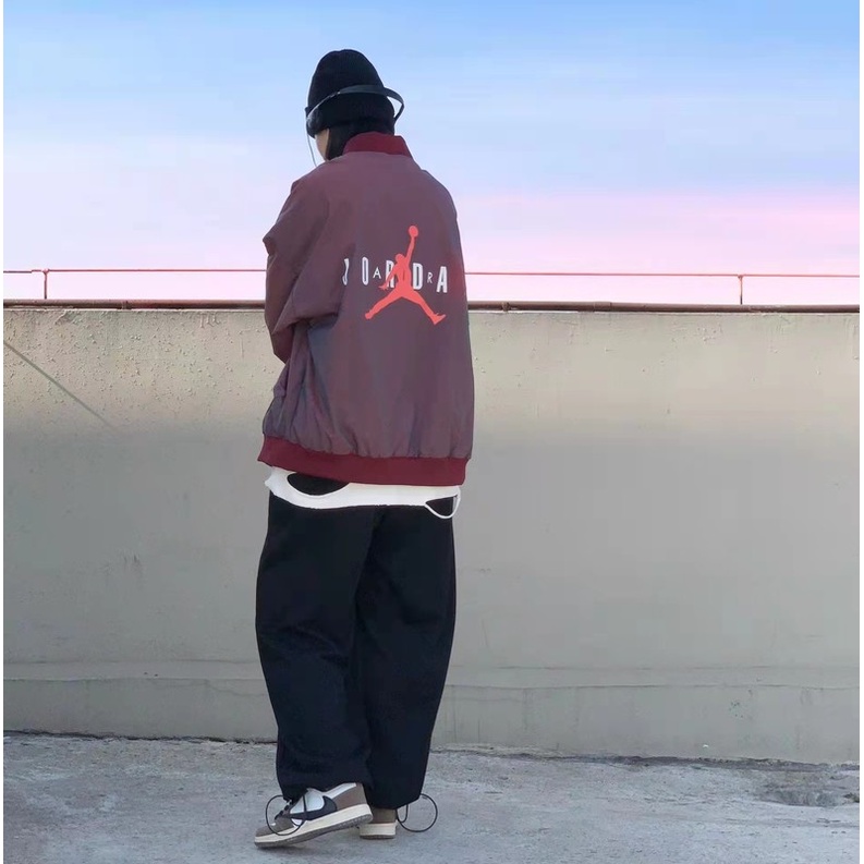 Nike Áo Khoác Bóng Chày 100% air jordan Thời Trang Nam Nữ