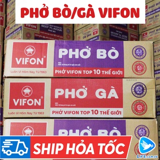 Thùng phở bò, phở gà vifon - 30 gói/thùng