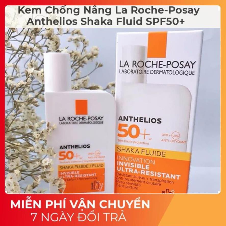 Kem Chống Nắng LA ROCHE POSAY Anthelios Shaka Fluid SPF 50+ Cho Da Nhạy Cảm chính hãng | BigBuy360 - bigbuy360.vn