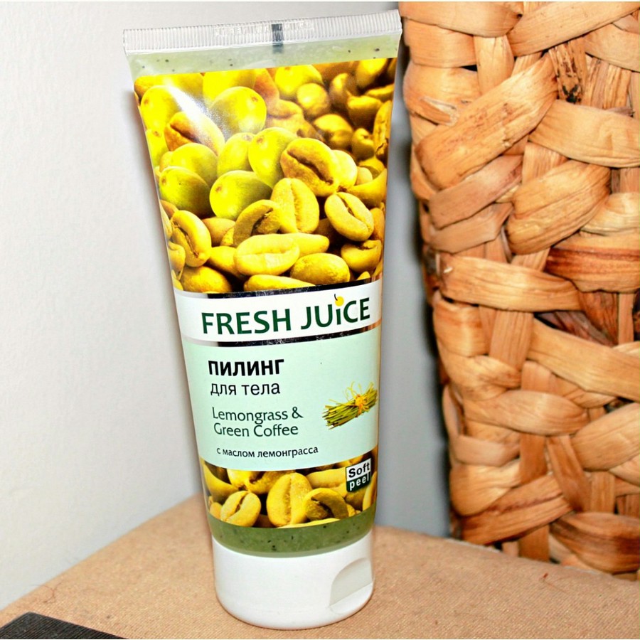 Tẩy Tế Bào Chết Cơ Thể Fresh Juice Sả &amp; Càphê 200ml