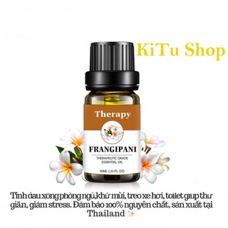 «10ml» 🎈 Tinh Dầu Nguyên Chất Hoa Sứ Thiên Nhiên ❃