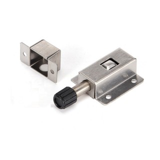 CHỐT CỬA CỐT TRÒN BẤM MỞ THÉP KHÔNG GỈ - 596