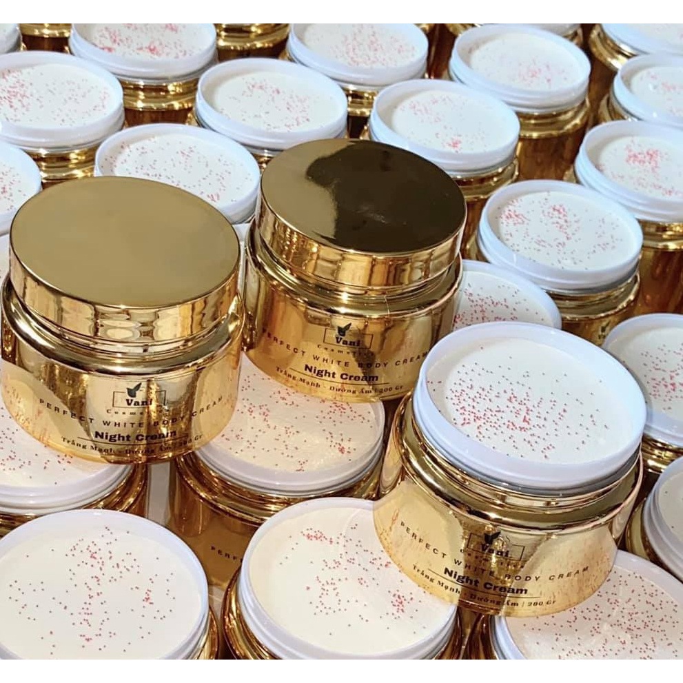 Kem body dưỡng siêu trắng da toàn thân, Kem dưỡng da ban đêm siêu ủ hiệu quả sáng da sau 7 ngày sử dụng NCREAMS