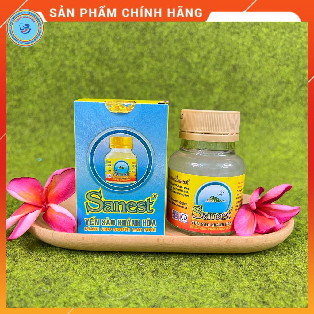 Nước Yến Sào Khánh Hòa Sanest Dành Cho Người Cao Tuổi - Lọ 70ml