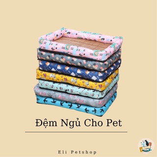 Nệm cho thú cưng, ổ đệm ngủ cho chó mèo, nệm vuông cho thú cưng, nệm giường ngủ