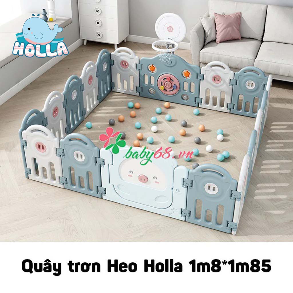 Bộ quây cũi heo Holla mẫu mới 2021