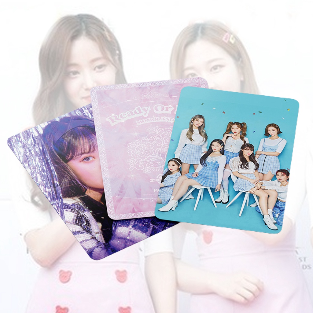 Set 54 Tấm Thẻ Lomo In Hình Nhóm Nhạc Momoland Dùng Để Trang Trí Album Ảnh