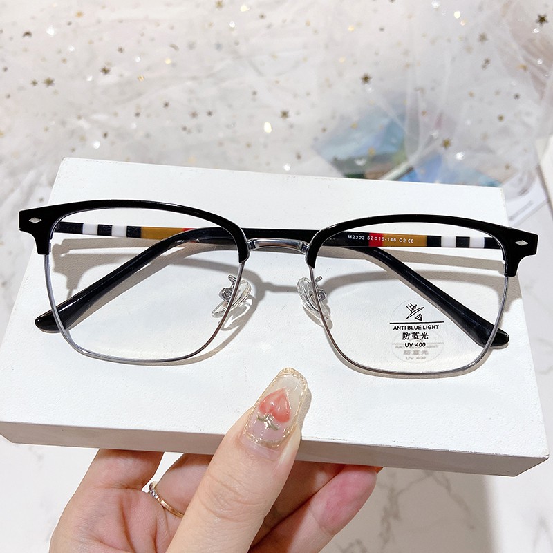 Mắt Kính Gọng Vuông Chống Ánh Sáng Xanh Thời Trang Cho Nam Nữjz2303 | BigBuy360 - bigbuy360.vn