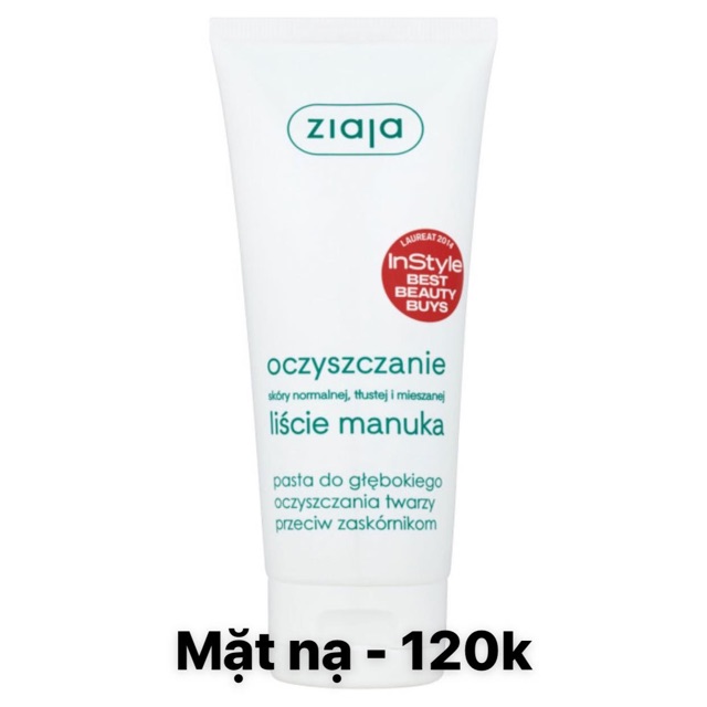 [SẴN] Bộ sản phẩm Ziaja Liesice Manuka cho da nhờn, mụn | BigBuy360 - bigbuy360.vn