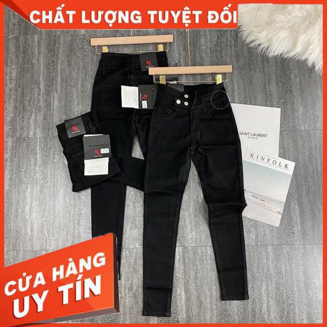 QUẦN JEANS ÔM LƯNG CAO 2 Nút chất siêu mềm giãn | WebRaoVat - webraovat.net.vn