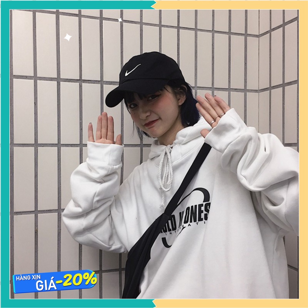 Áo Hoodie Form Rộng Unisex Tay Bồng Nam Nữ Hold Auuteenx, Áo khoác Sweater Chất Nỉ Dày dặn