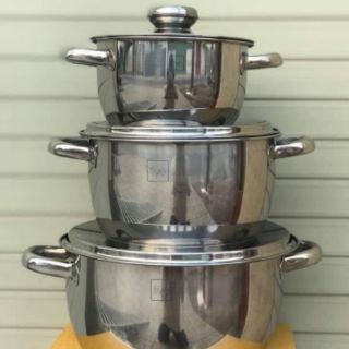 BỘ NỒI FIVE STAR 3 MÓN CAO CẤP BẾP TỪ