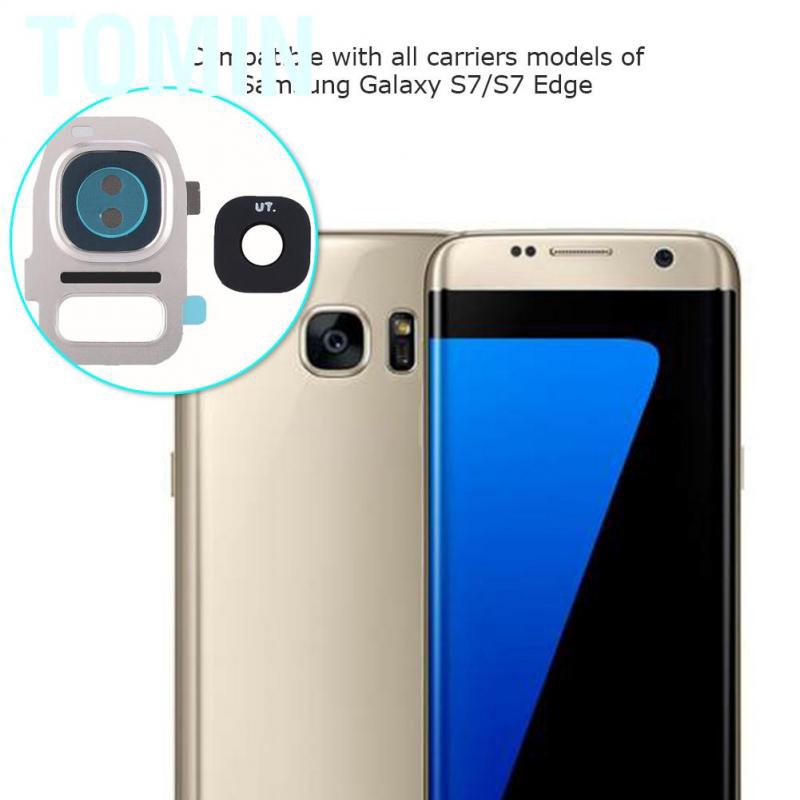 Bộ 2 Khung Kính Thay Thế Cho Camera Điện Thoại Samsung Galaxy S7 / S7 Edge