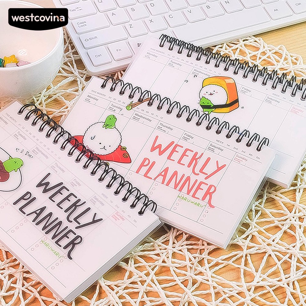 Sổ Tay Lên Kế Hoạch Hàng Tuần Tiện Dụng