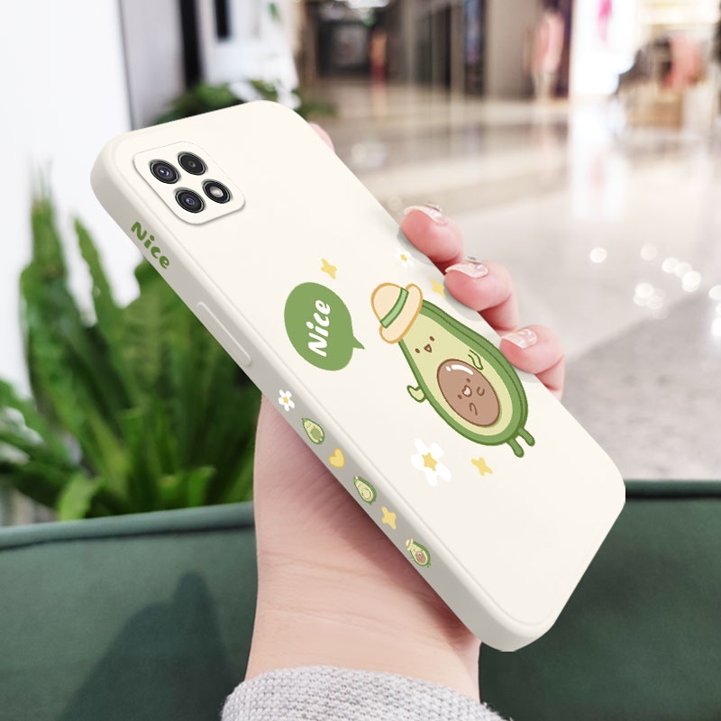 Ốp Điện Thoại Mềm Họa Tiết Đu Đủ Sáng Tạo Bảo Vệ Toàn Diện Cho Samsung Galaxy A22 A12 4G 5G A02 A02S