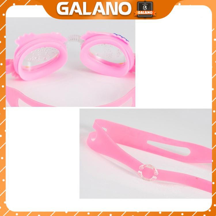 Kính bơi trẻ em GALANO chống mờ cho bé bơi lội an toàn nhựa silicon siêu bền SS-001299