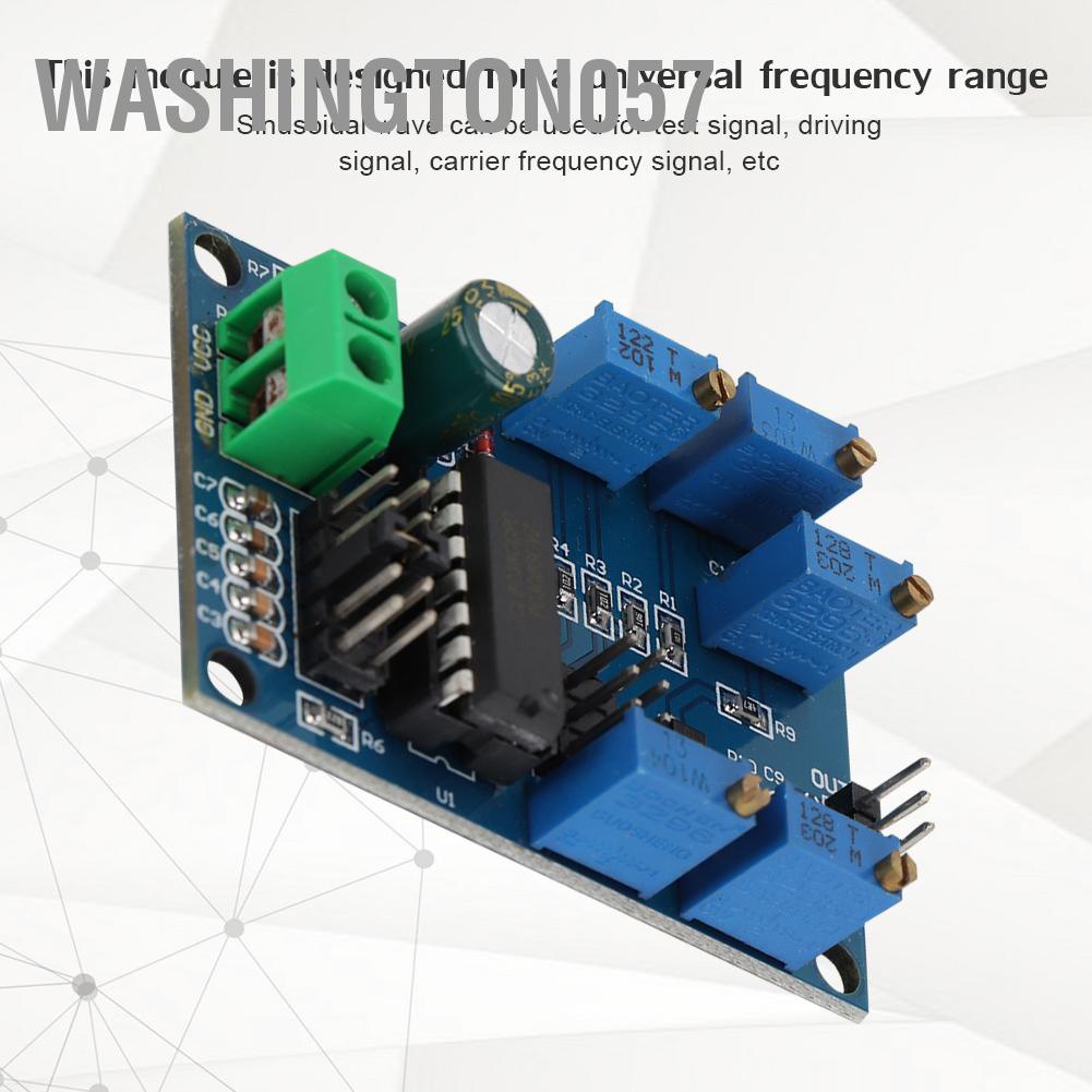 Washington057 Mô-đun tạo tín hiệu ICL8038 Hình sin tần số trung bình / thấp tam giác chữ nhật