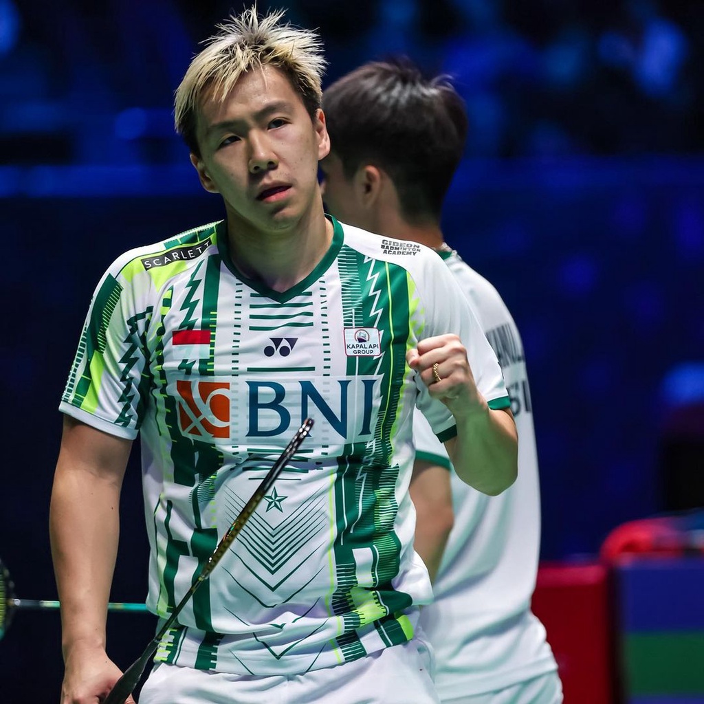 Áo Cầu Lông Yonex Kevin Sukamuljo &amp; Gideon Mùa Giải 2022 Sử Dụng Trong Tập Luyện Và Thi Đấu Cầu Lông A225