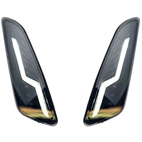 Đèn xi nhan Led Tun cho Vespa Sprint/Primavera mẫu tia sét