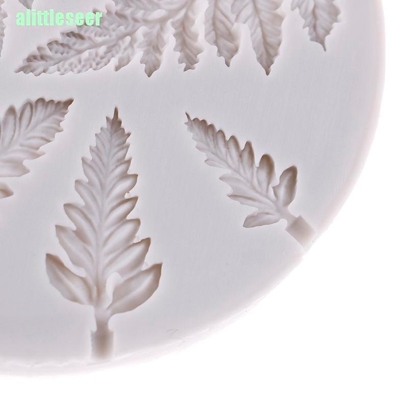 Khuôn Silicone Tạo Hình Chiếc Lá Trang Trí Bánh