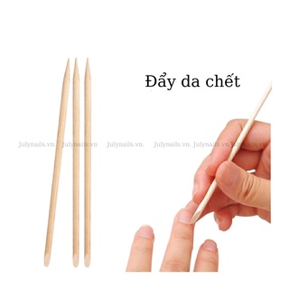 Que gỗ nail que đẩy da làm nail box que gỗ cam làm nail box julynals.vn