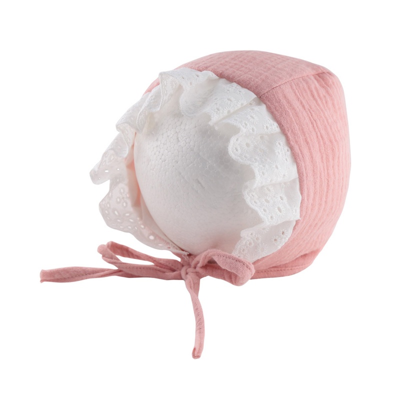 Xiangbao Mũ Cotton Rộng Vành Chống Nắng In Hoa Mùa Hè Cho Bé Sơ Sinh