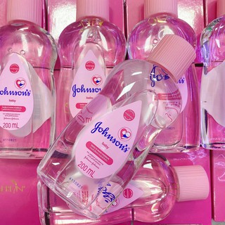 Dầu massage Jonson's baby oil 200ml