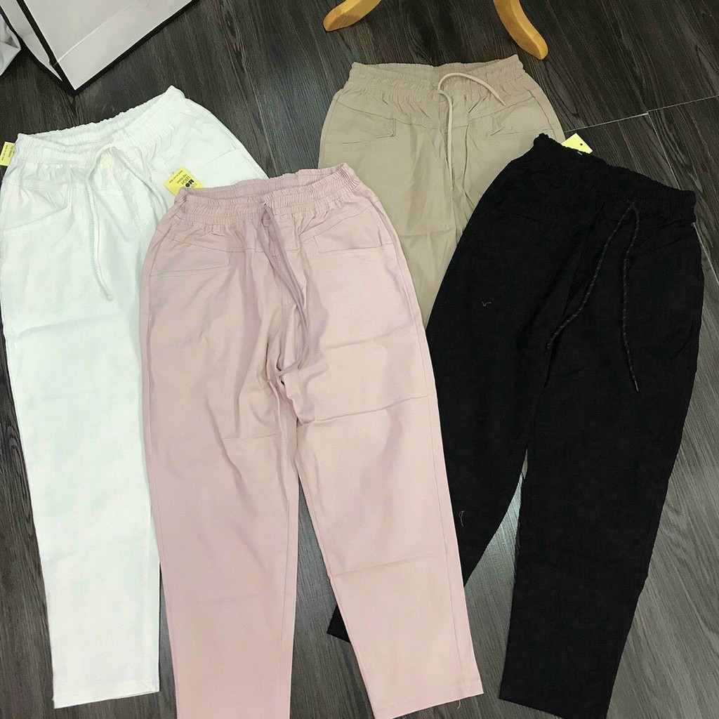 Quần Baggy Kaki Lưng Thun ULZZANG Năng Động - 54