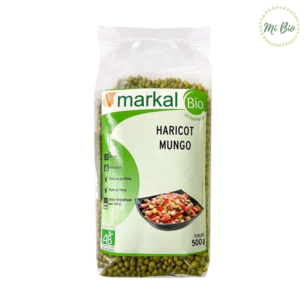 Đậu xanh hữu cơ 500gr - Markal