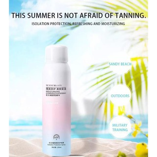 Xịt Chống Nắng Trắng Da M'ayCreate Moisturizing 150Ml SPF35 Hàng Chính Hãng