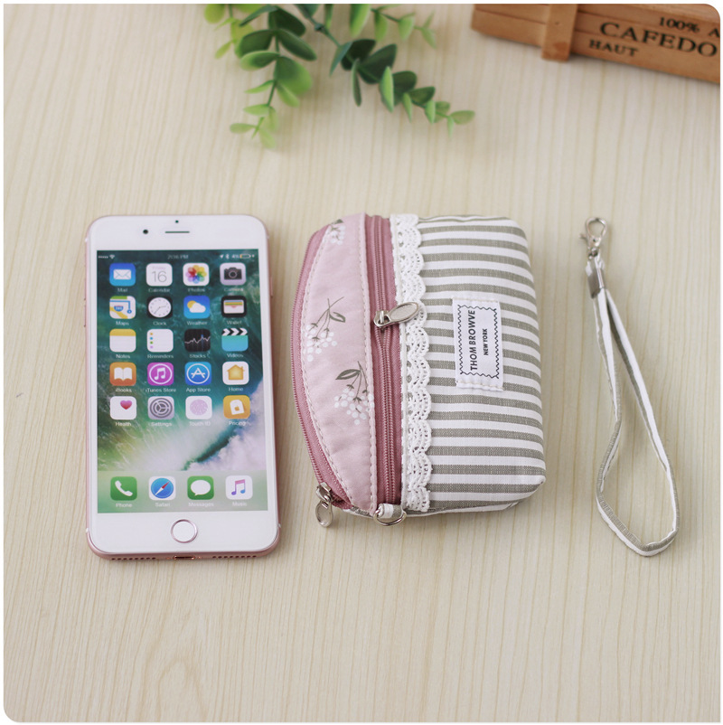 Ví Vải Mini Đựng Tiền Xu Phong Cách Mới 2023