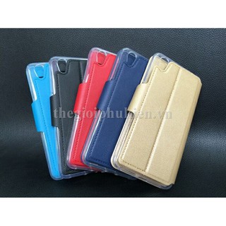 Bao da oppo a37 / neo 9 chính hãng onjess lưng silicon