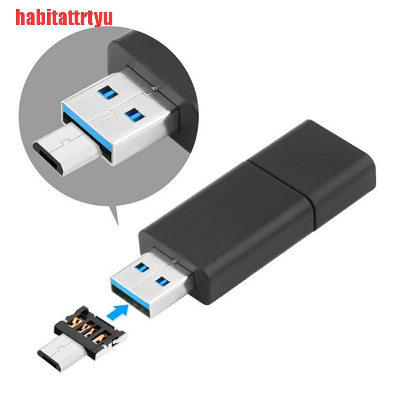 Set 2 Bộ Chuyển Đổi Usb 3.1 Loại C Male Sang Usb Female Otg Dành Cho Điện Thoại / Máy Tính Bảng